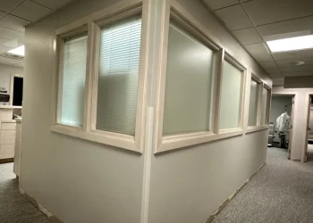 Forested window tinted