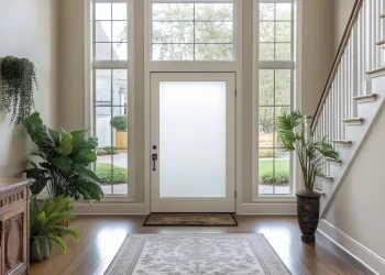 Frosted window film